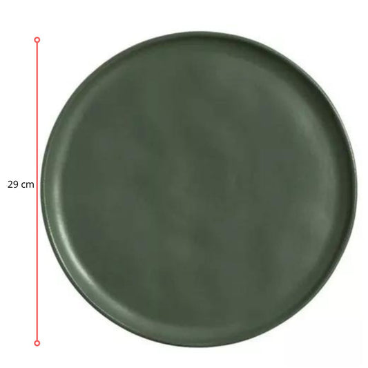 128273 - PRATO RASO BIO GREENERY Ø 29 CM - CX 6 PCS