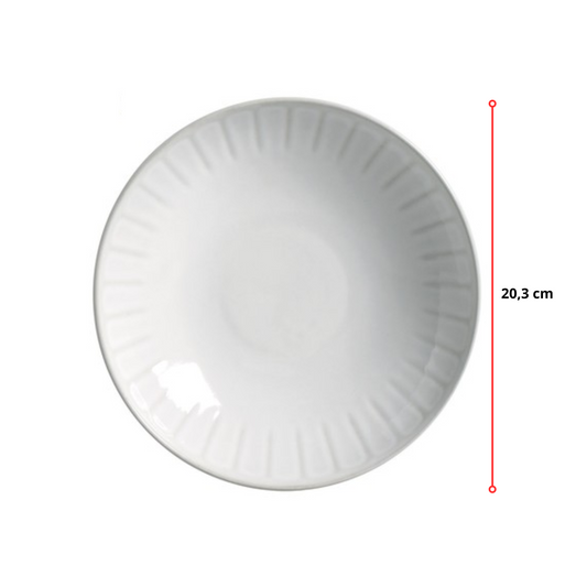 PRATO FUNDO COUP STONEWARE AURORA - 20,3 CM