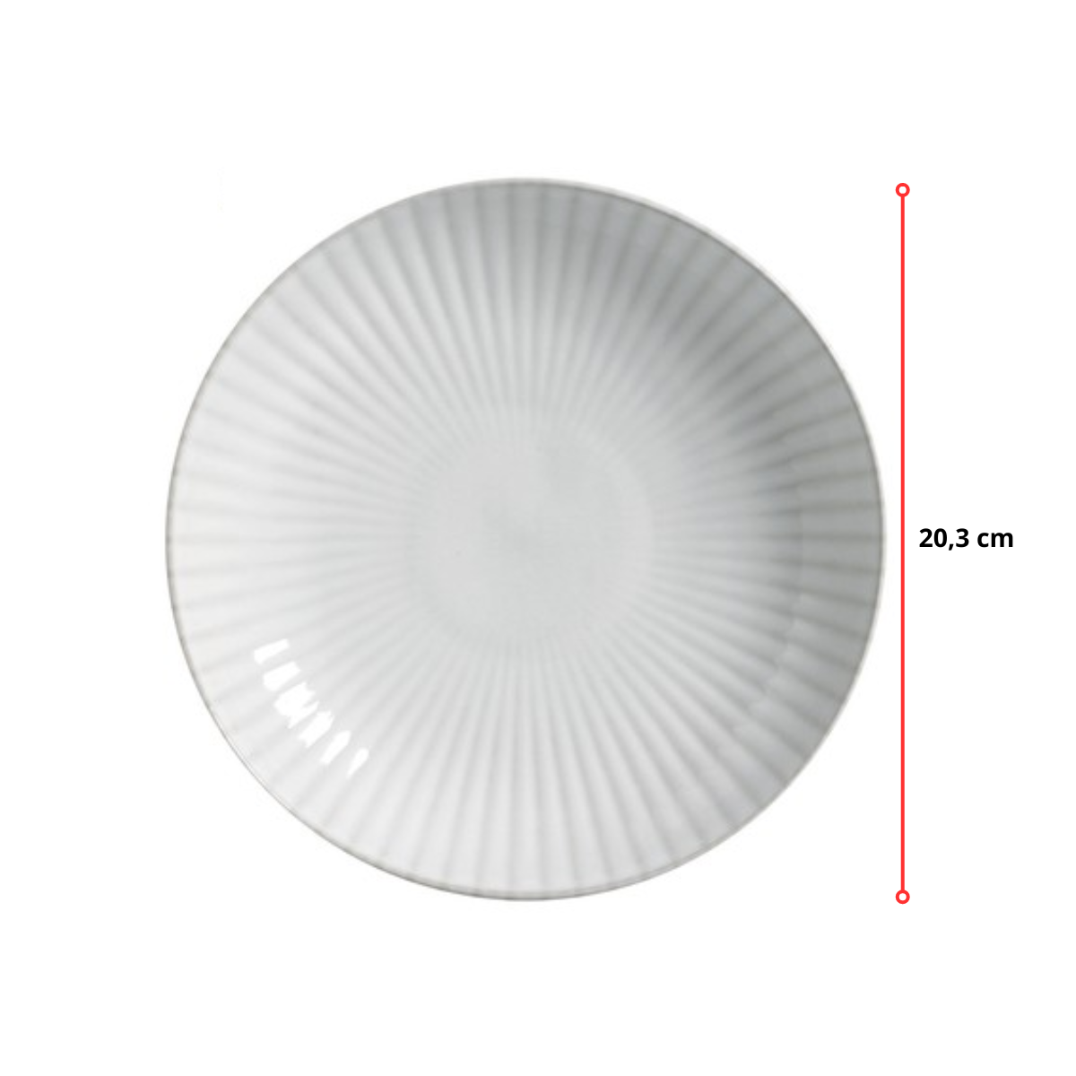 PRATO FUNDO COUP STONEWARE TRENDY - 20,3 CM