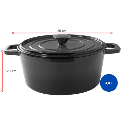 CAÇAROLA Ø 26 X 12,2 CM 4,8L SAUTÉ CNZ (DF) - UNID