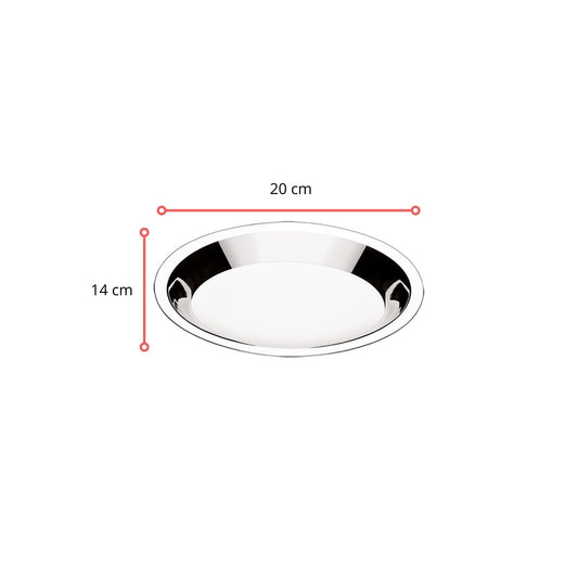 127167 - TRAVESSA OVAL FUNDA 20 CM JORNATA - SE - UNID