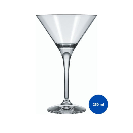 50 - TAÇA WINDSOR MARTINI 250 ML - CX 6 PCS