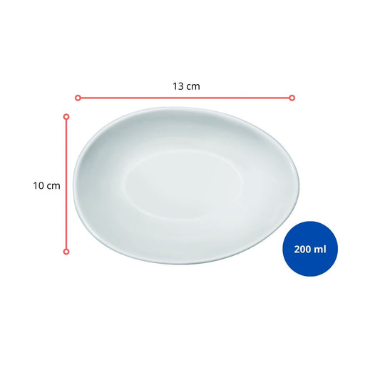 125186 - BANDEJA PARA ABACATE BUFFET COMPLEMENTOS - CX 6 PCS