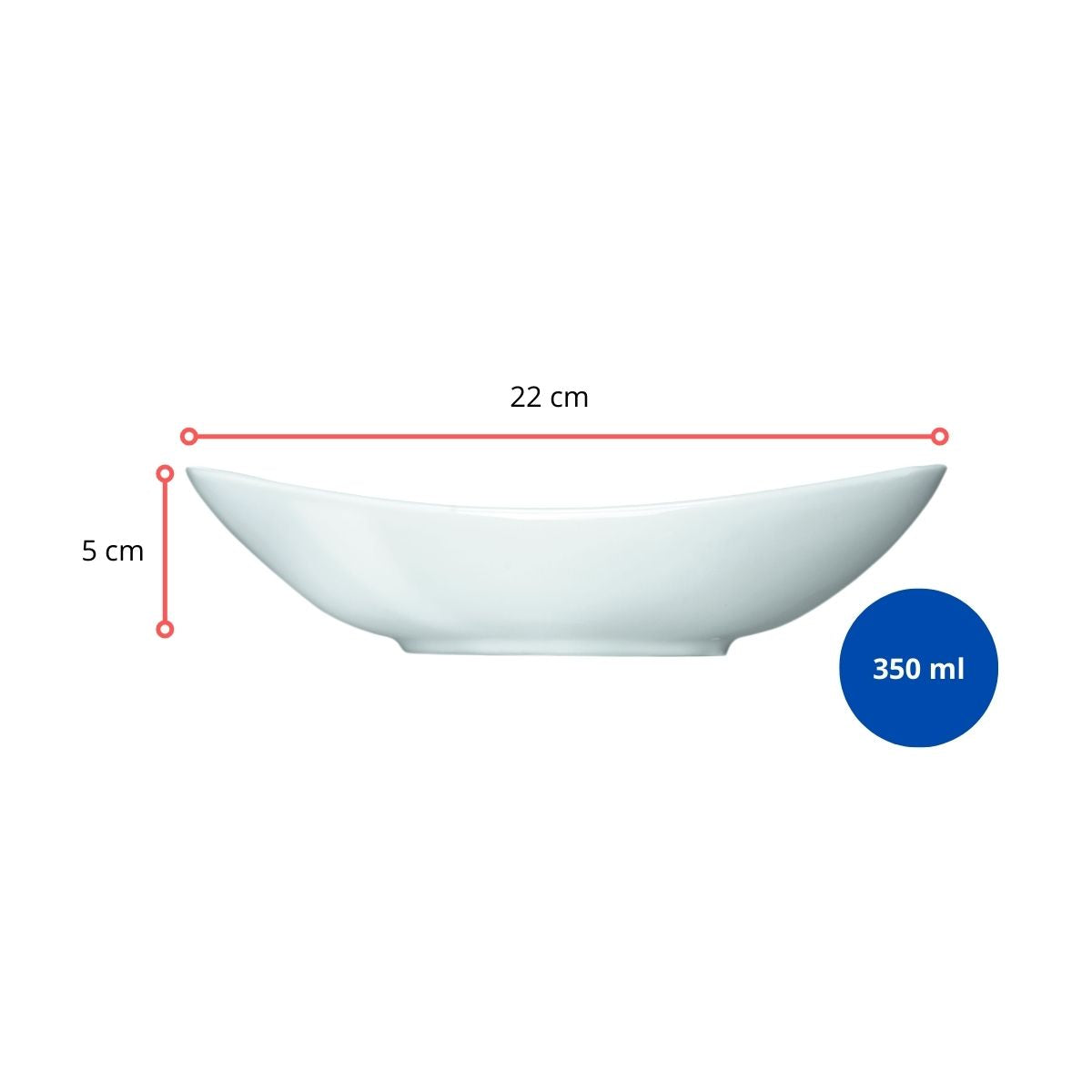 125187 - BANDEJA PARA MELÃO BUFFET COMPLEMENTOS - CX 6 PCS