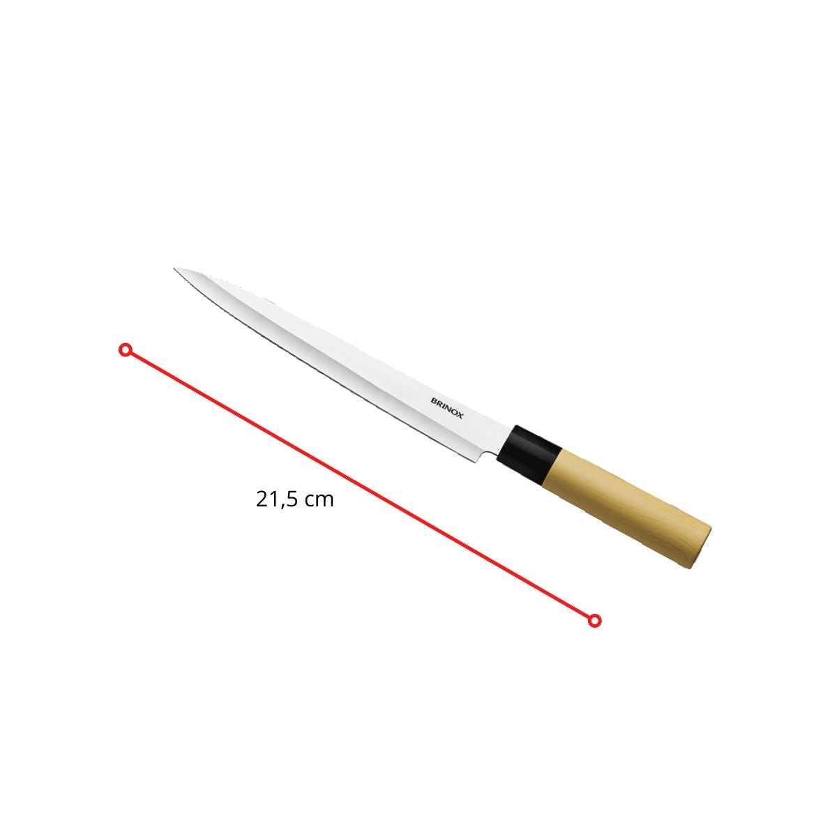 126993 - FACA PARA SUSHI E SASHIMI 8 1/2” SAMURAI -  UNID