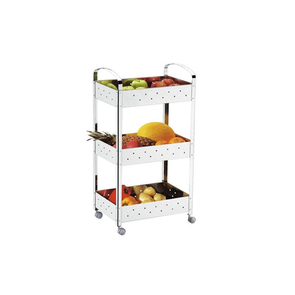 125931 - ORGANIZADOR INOX SUPREMA 40X28X77 CM - UNID